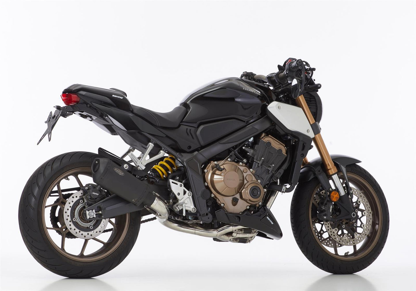 SHARK DSX-10 Auspuff Komplettanlage passend für Honda CBR650R 2019-2020 - Kama Bike Parts