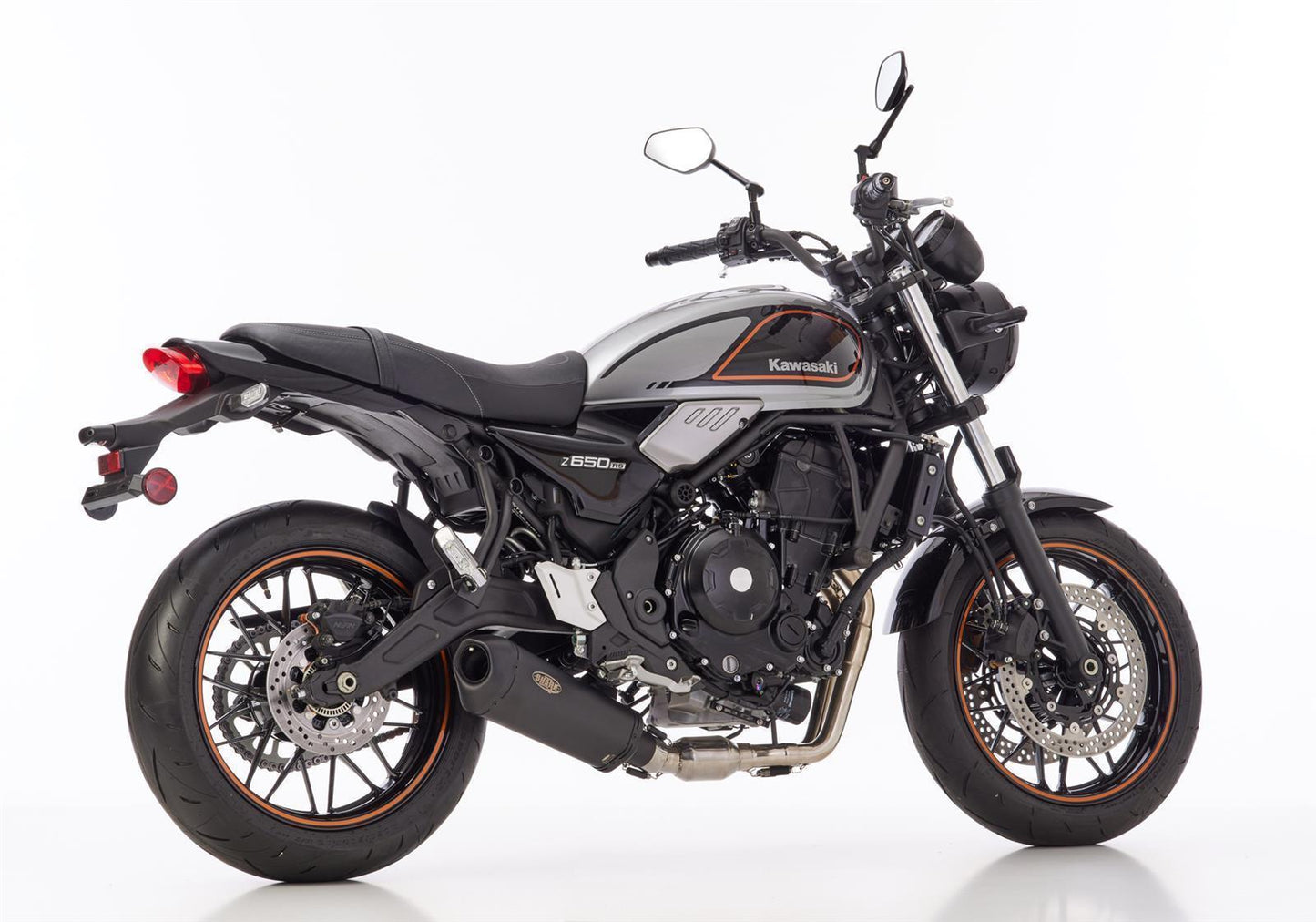 SHARK DSX-10 Auspuff Komplettanlage passend für Kawasaki Ninja 650 2021-2022 - Kama Bike Parts