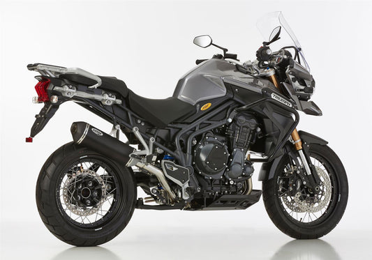 SHARK DSX-10 Auspuff Passend Triumph Tiger 1200 Explorer XC/a/x/XR/t/x 2016-2020 - Kama Bike Parts