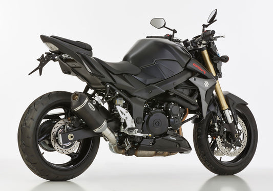 SHARK DSX-10 Auspuff Super Short passend für SUZUKI GSR 750 2011-2016 - Kama Bike Parts