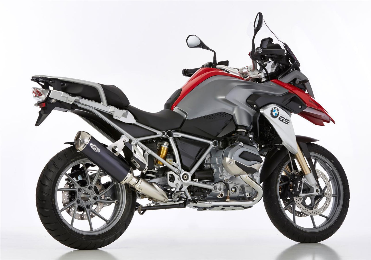 SHARK DSX-5 Auspuff passend für BMW R 1200 GS Adventure 2017-2018 - Kama Bike Parts