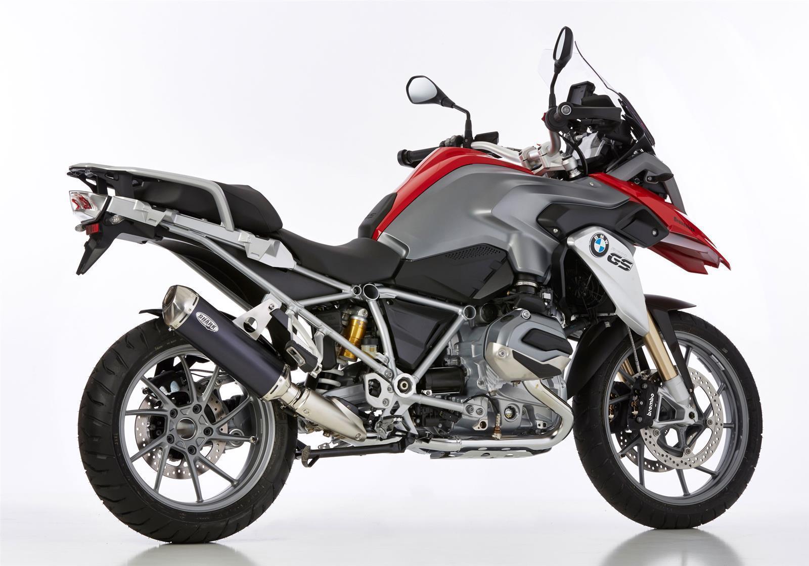 SHARK DSX-5 Auspuff passend für BMW R 1200 GS Adventure 2017-2018 - Kama Bike Parts