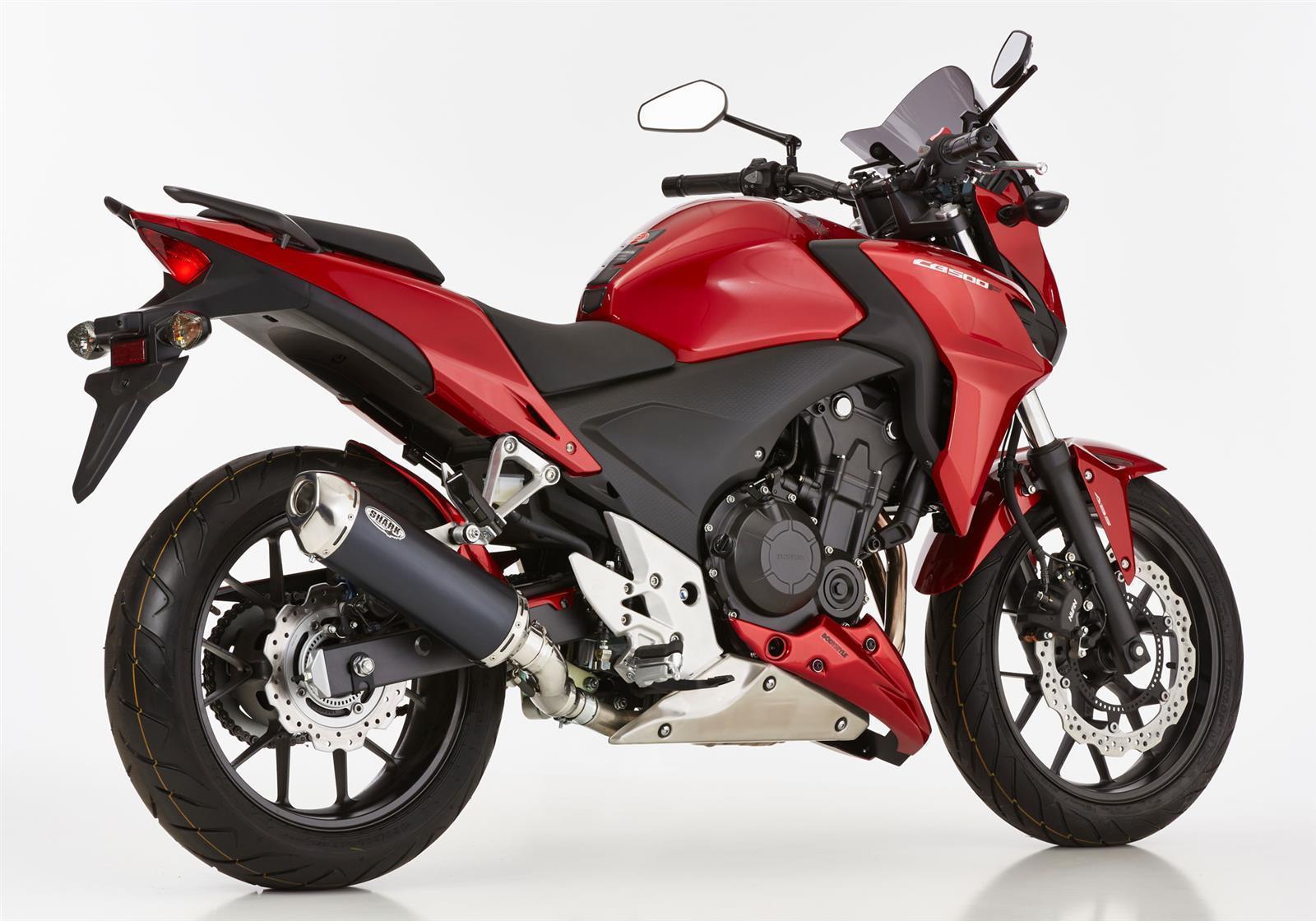 SHARK DSX-5 Auspuff passend für Honda CB500X 2013-2016 - Kama Bike Parts