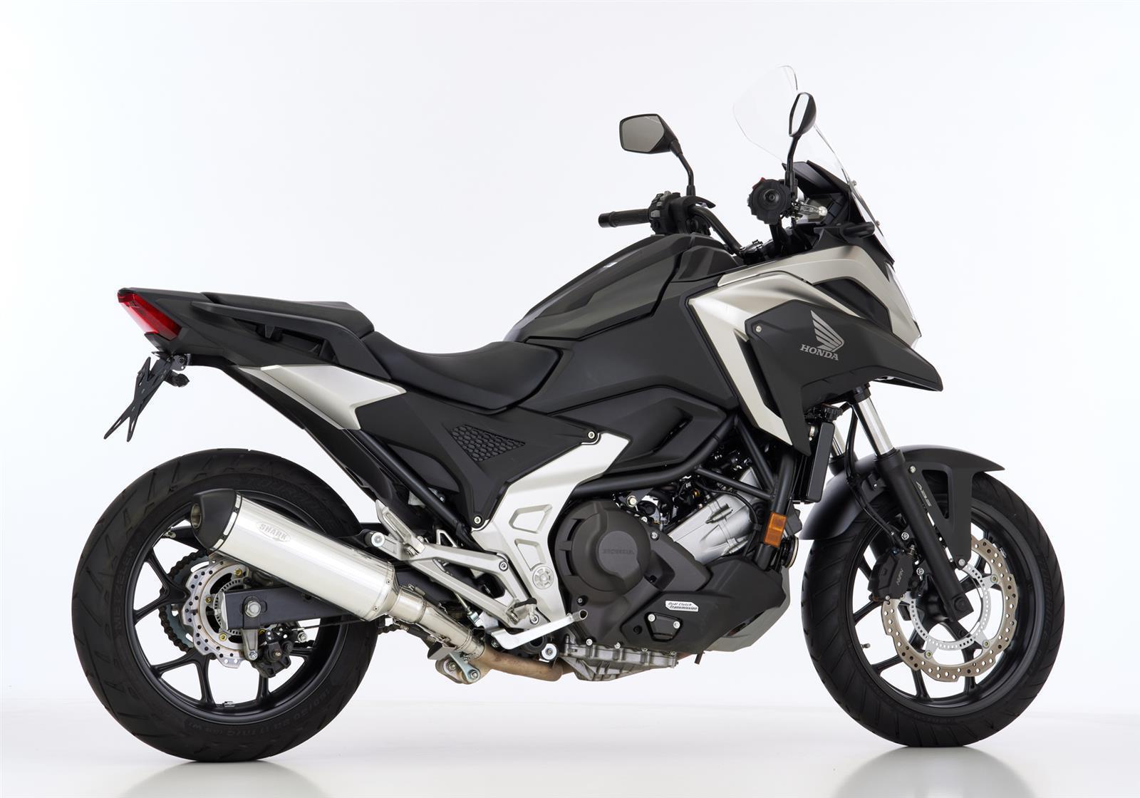 SHARK DSX-5 Auspuff passend für Honda NC700X 2012-2013 - Kama Bike Parts