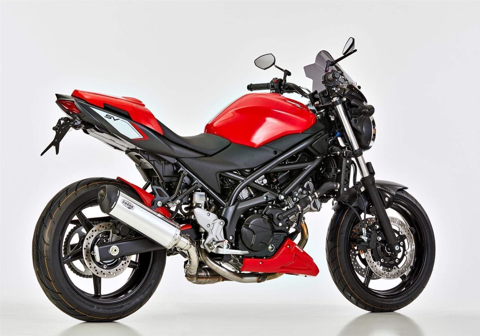SHARK DSX-5 Auspuff passend für SUZUKI SV 650 2016-2024 - Kama Bike Parts