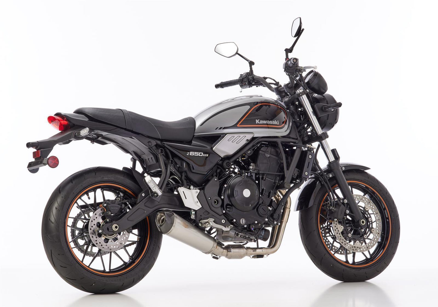 SHARK DSX-7 Auspuff Komplettanlage passend für Kawasaki Ninja 650 2021-2022 - Kama Bike Parts