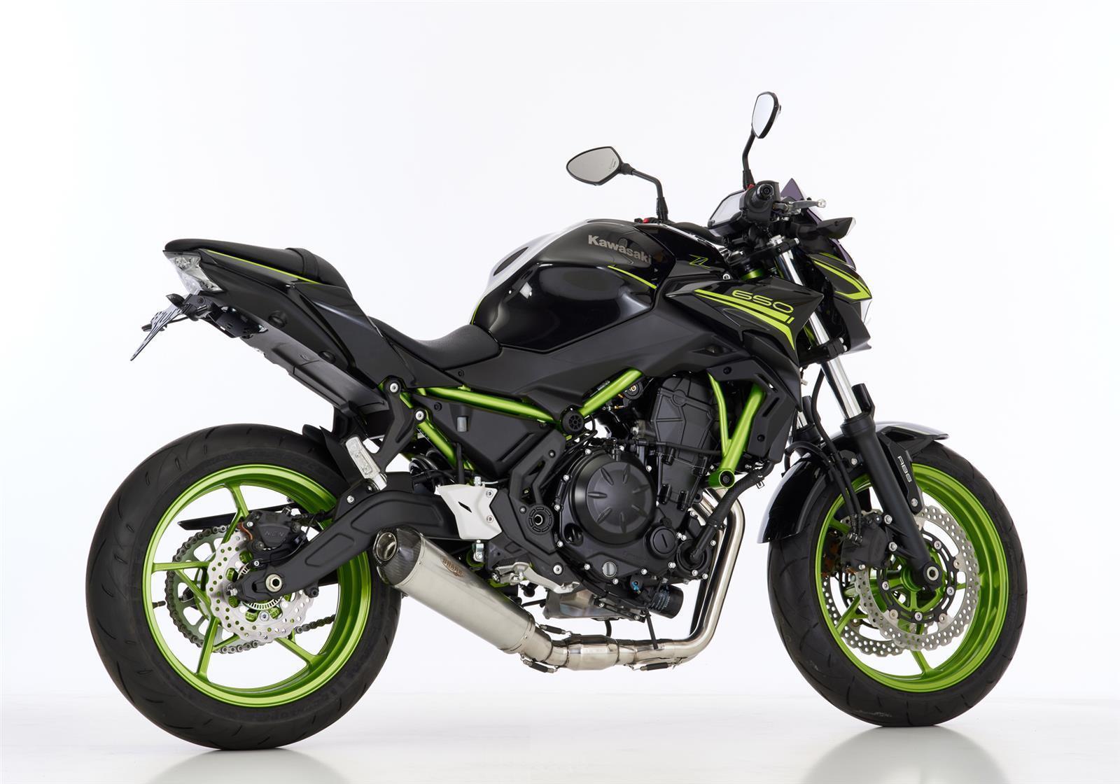 SHARK DSX-7 Auspuff Komplettanlage passend für Kawasaki Z650 RS 2024-2024 - Kama Bike Parts