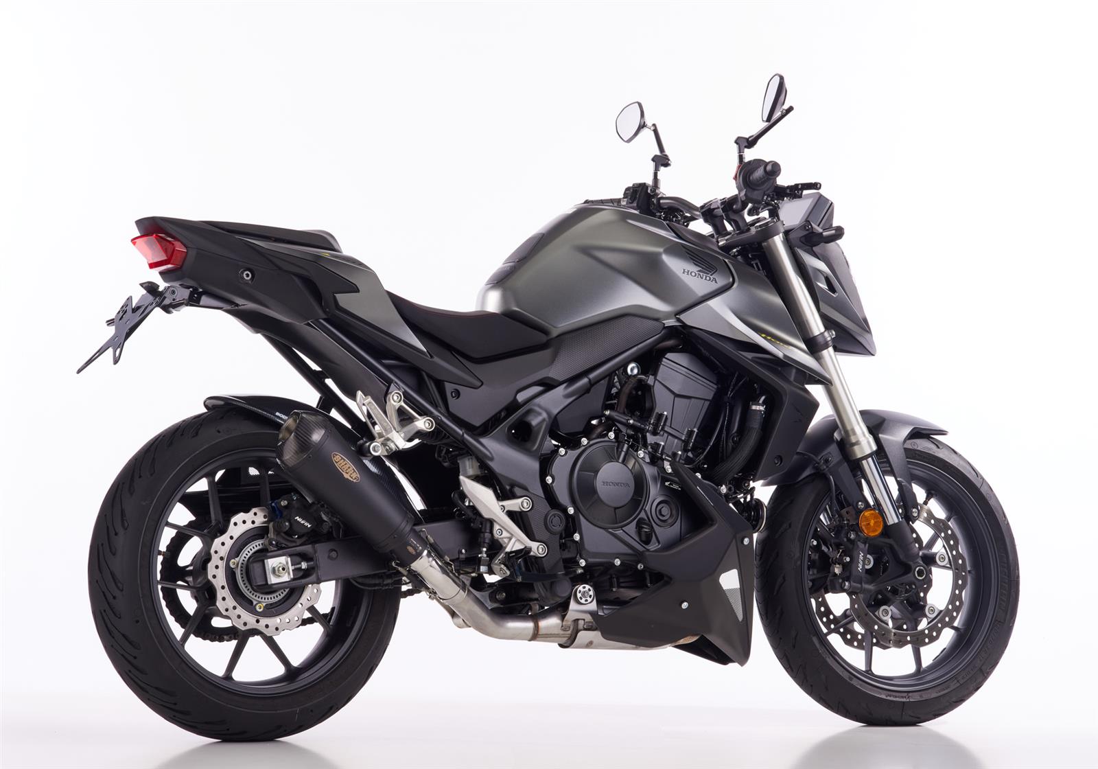 SHARK DSX-7 Auspuff Super Short passend für Honda CB750 Hornet 2023-2024 - Kama Bike Parts