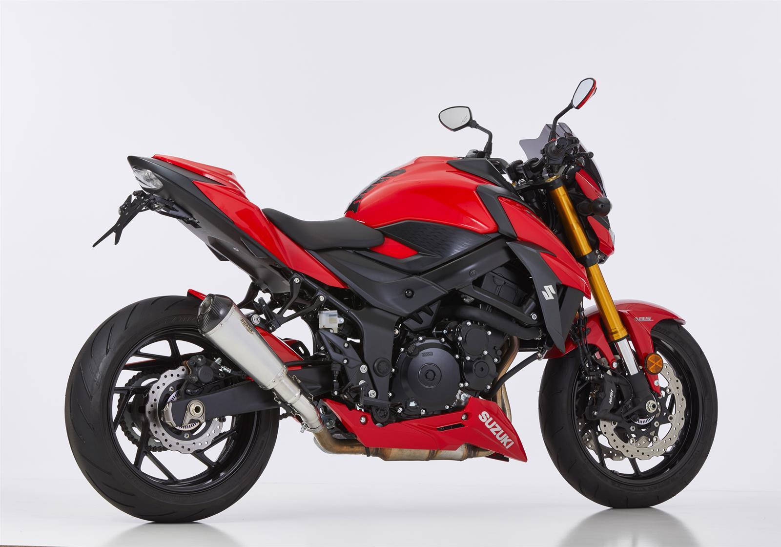 SHARK DSX-7 Auspuff Super Short passend für SUZUKI GSR 750 2011-2016 - Kama Bike Parts