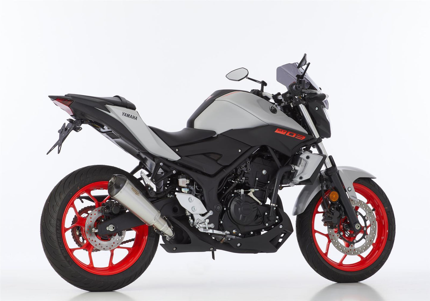 SHARK DSX-7 Auspuff Super Short passend für Yamaha MT-03 2016-2021 - Kama Bike Parts