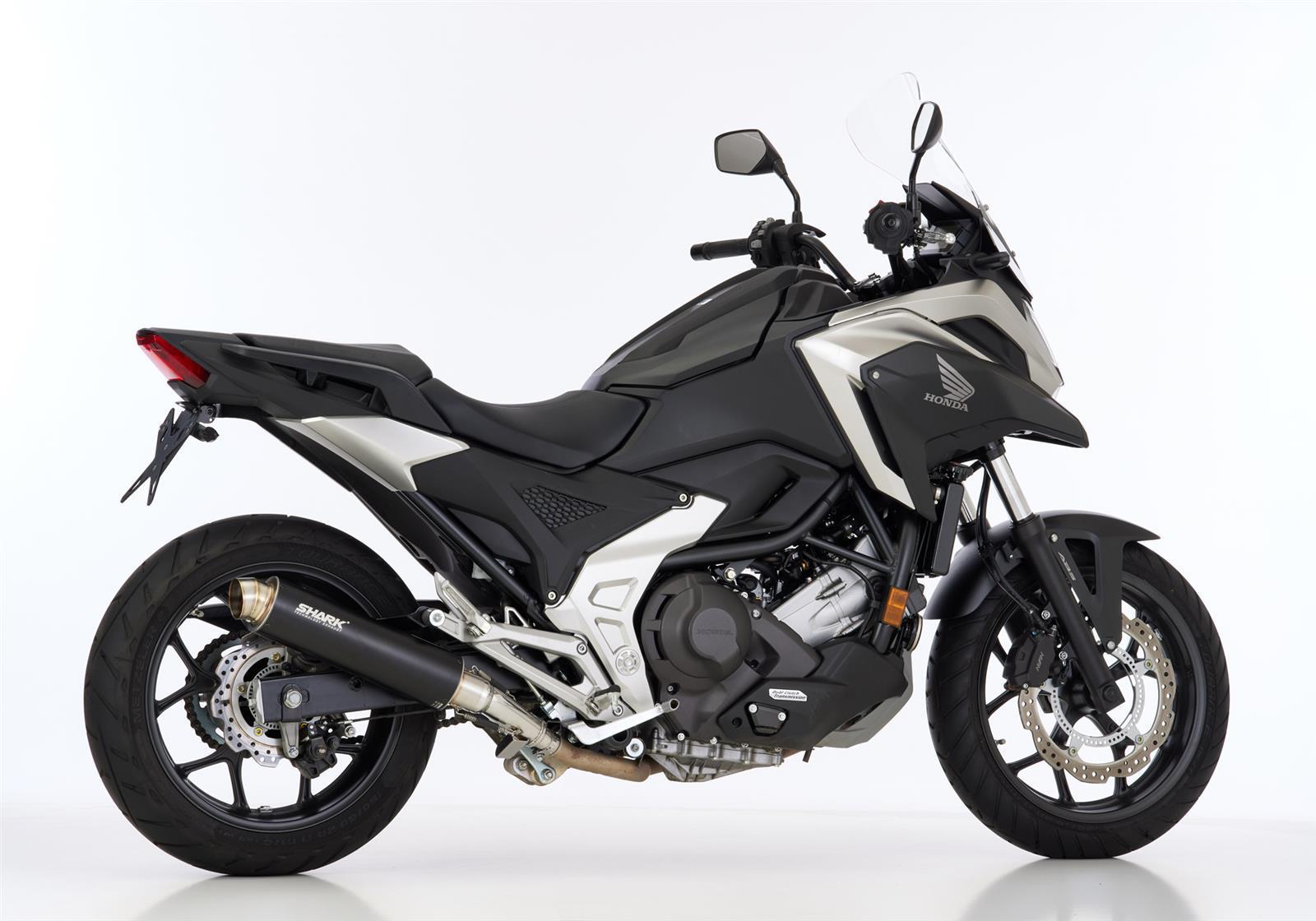 SHARK SRC 4 Auspuff passend für Honda NC750S 2016-2021 - Kama Bike Parts