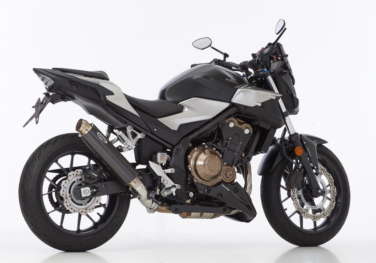 SHARK SRC 4 Auspuff passend für Honda NX500 2024-2024 - Kama Bike Parts