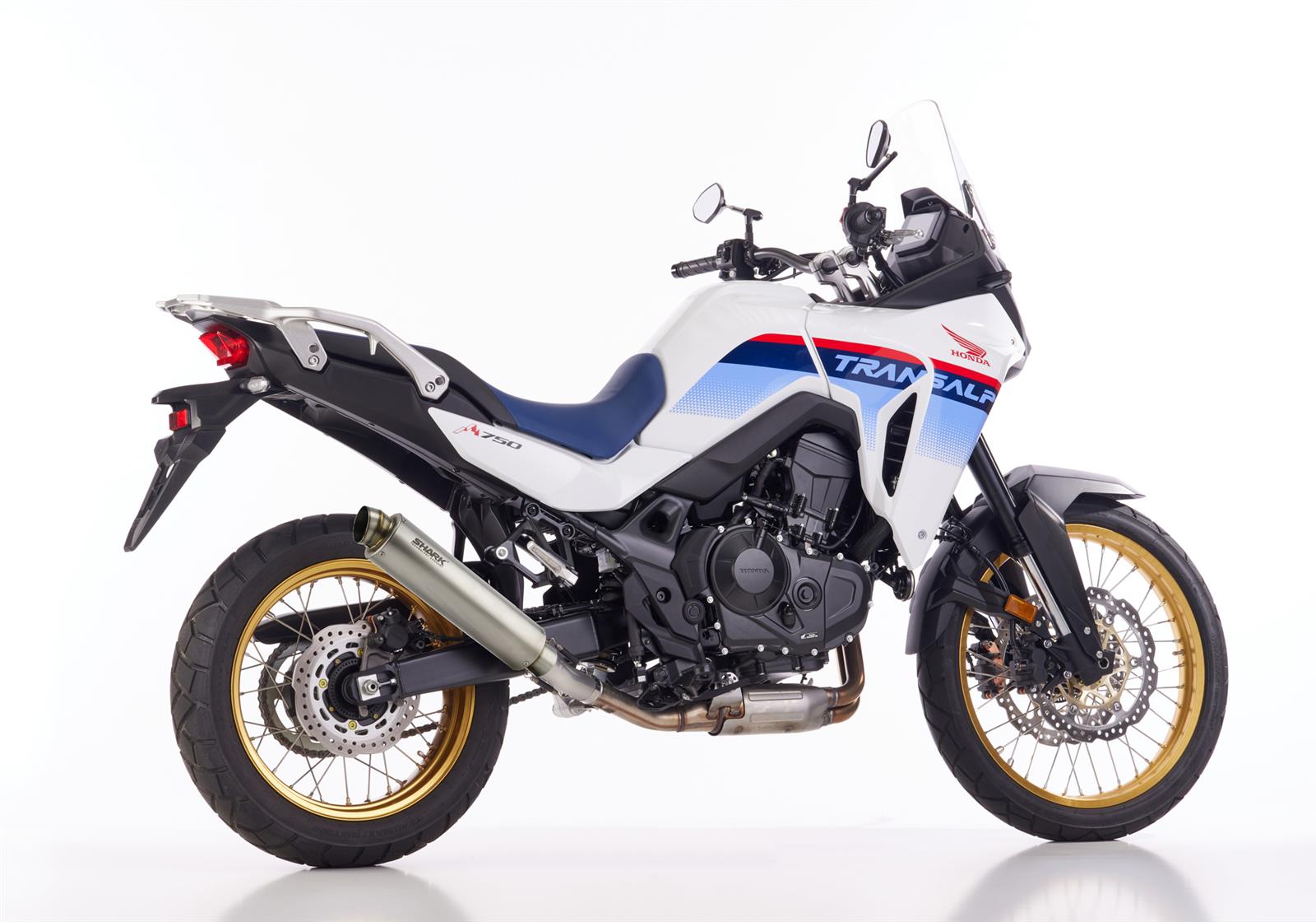 SHARK SRC 4 Auspuff passend für Honda XL750 Transalp 2023-2024 - Kama Bike Parts