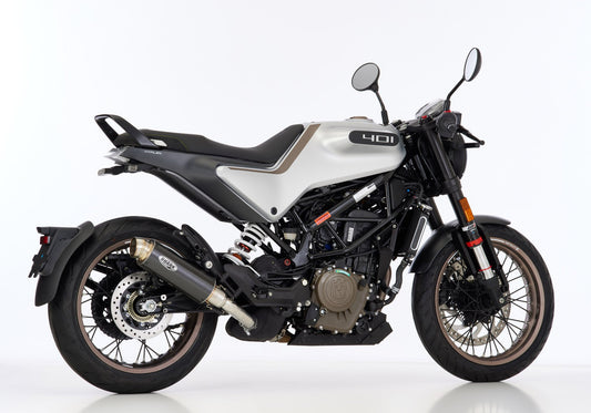SHARK SRC 4 Auspuff Super Short passend für Husqvarna Svartpilen 401 2018-2019 - Kama Bike Parts