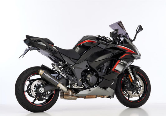 SHARK SRC 4 Auspuff Super Short passend für Kawasaki Ninja 1000 SX 2020-2024 - Kama Bike Parts
