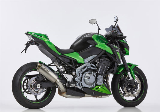 SHARK SRC 4 Auspuff Super Short passend für Kawasaki Z900 (70 kW) 2020-2024 - Kama Bike Parts