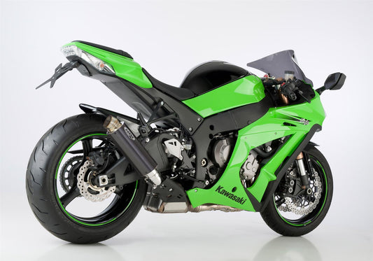 SHARK SRC 4 Auspuff Super Short passend für Kawasaki ZX-10R 2008-2010 - Kama Bike Parts