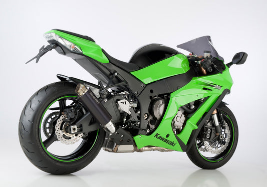 SHARK SRC 4 Auspuff Super Short passend für Kawasaki ZX-10R 2008-2010 - Kama Bike Parts