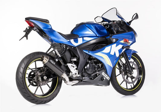 SHARK SRC 4 Auspuff Super Short passend für SUZUKI GSX-R 125 2017-2021 - Kama Bike Parts