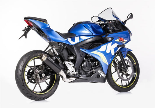 SHARK SRC 4 Auspuff Super Short passend für SUZUKI GSX-R 125 2017-2021 - Kama Bike Parts