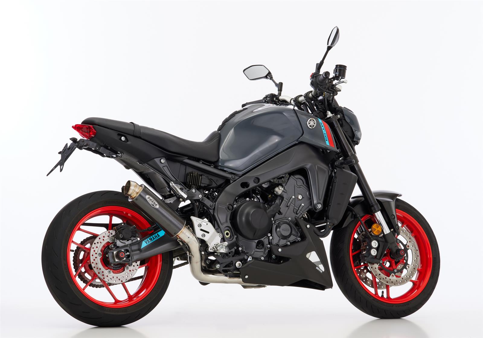 SHARK SRC 4 Auspuff Super Short passend für Yamaha MT-09 / SP 2021-2023 - Kama Bike Parts