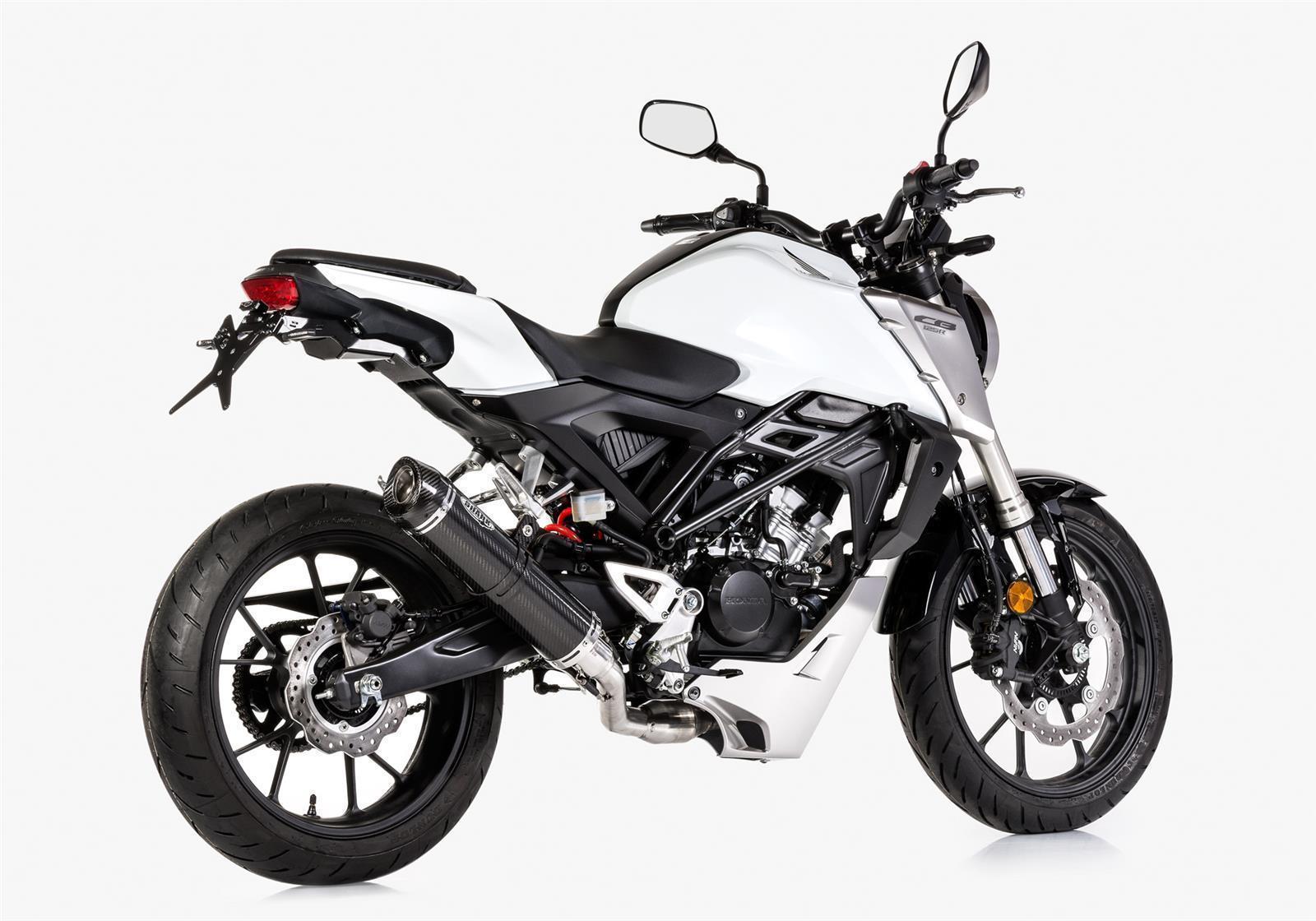 SHARK Street GP Auspuff passend für Honda CB125R 2018-2020 - Kama Bike Parts