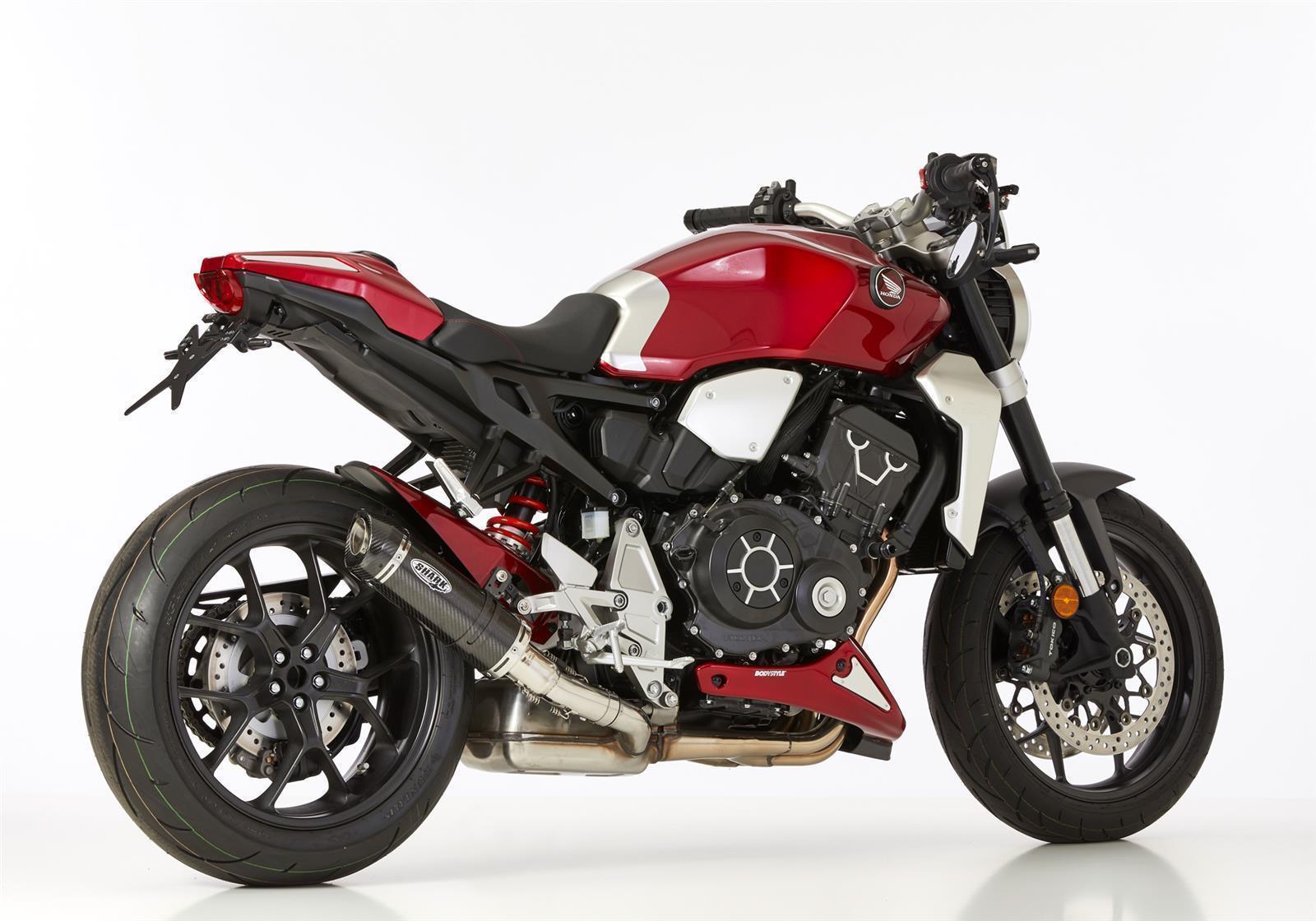 SHARK Street GP Auspuff Super Short passend für Honda CB1000R 2018-2024 - Kama Bike Parts
