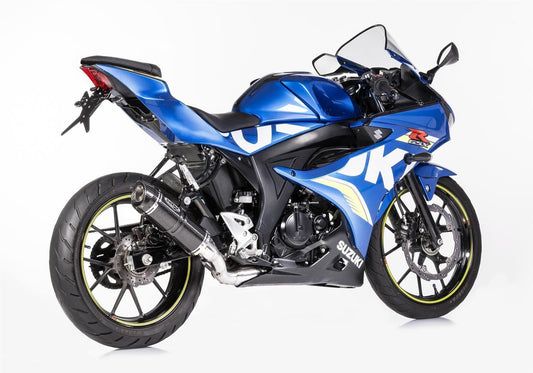 SHARK Street GP Auspuff Super Short passend für SUZUKI GSX-R 125 2017-2021 - Kama Bike Parts