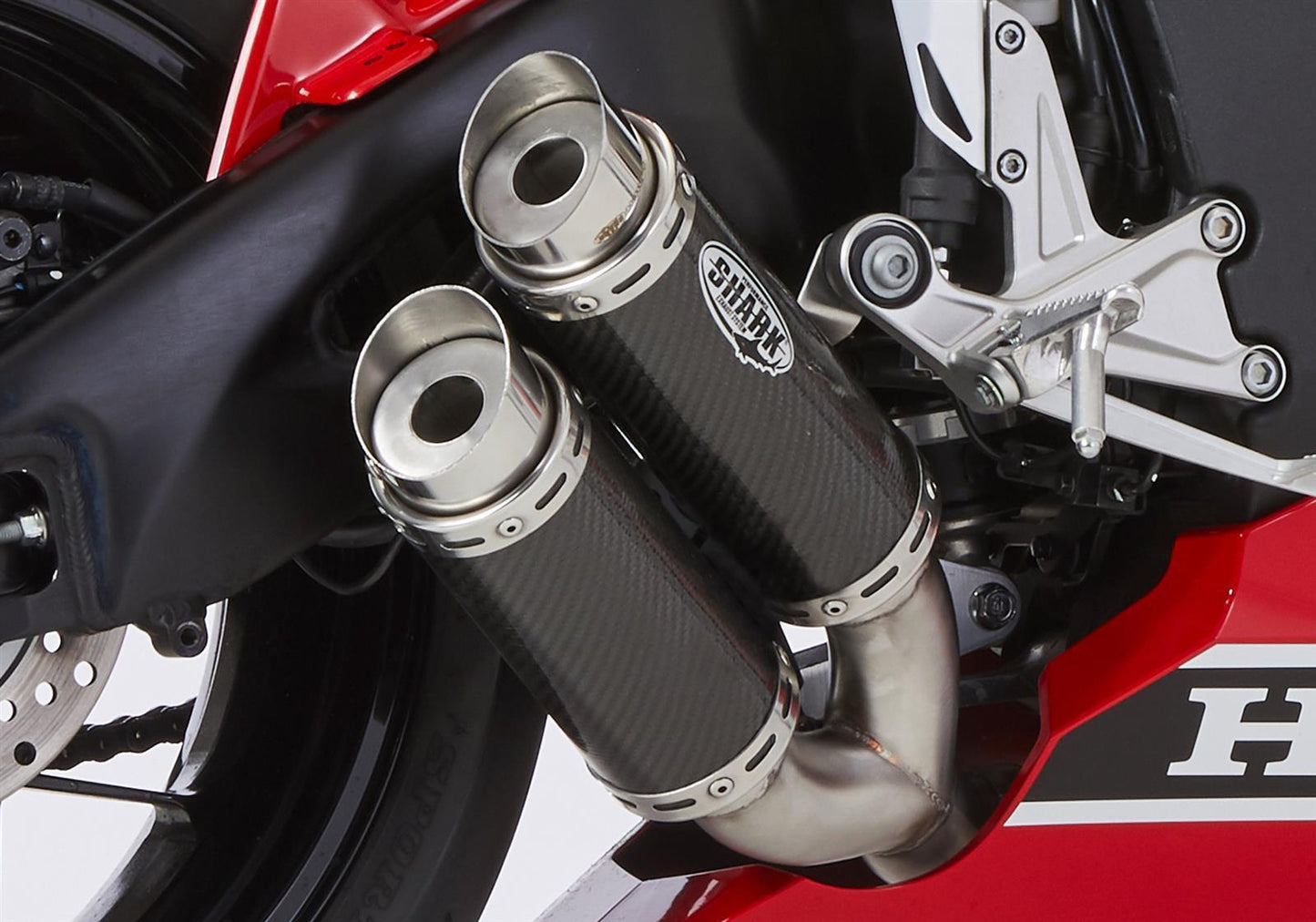 SHARK Track 1000 Auspuff passend für Honda CBR1000RR 2017-2019 - Kama Bike Parts