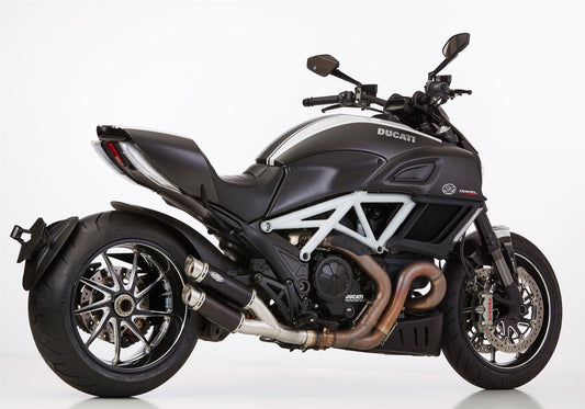 SHARK Track Auspuff passend für Ducati Diavel 2011-2016 - Kama Bike Parts