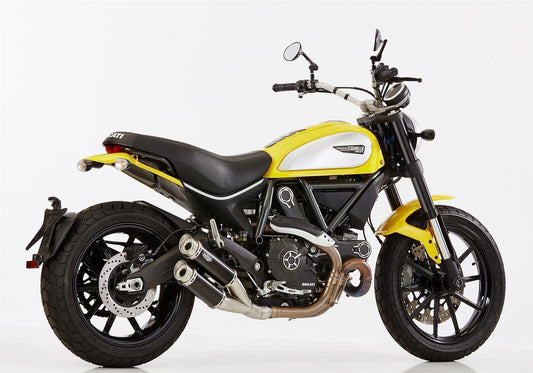 SHARK Track Auspuff passend für Ducati Scrambler 800 2015-2016 - Kama Bike Parts