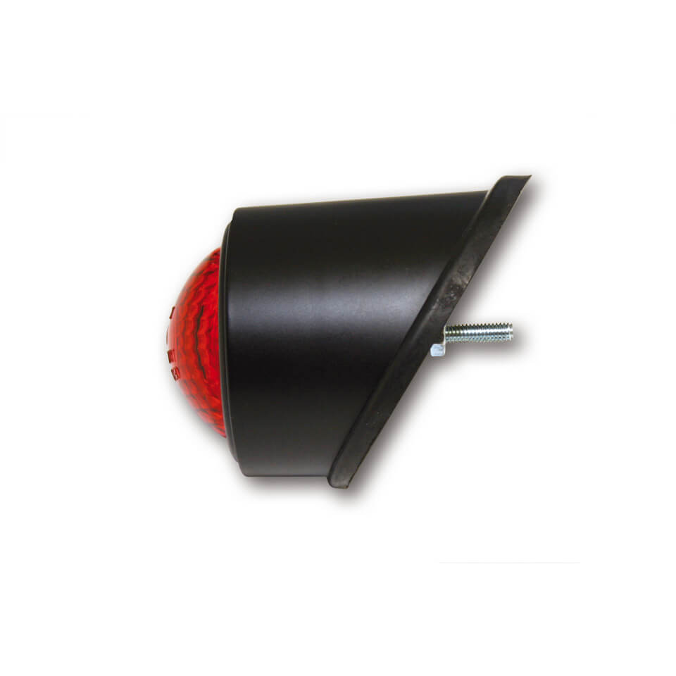 SHIN YO LED-Rücklicht OLD SCHOOL TYP1 rotes Glas E-gepr. - Kama Bike Parts