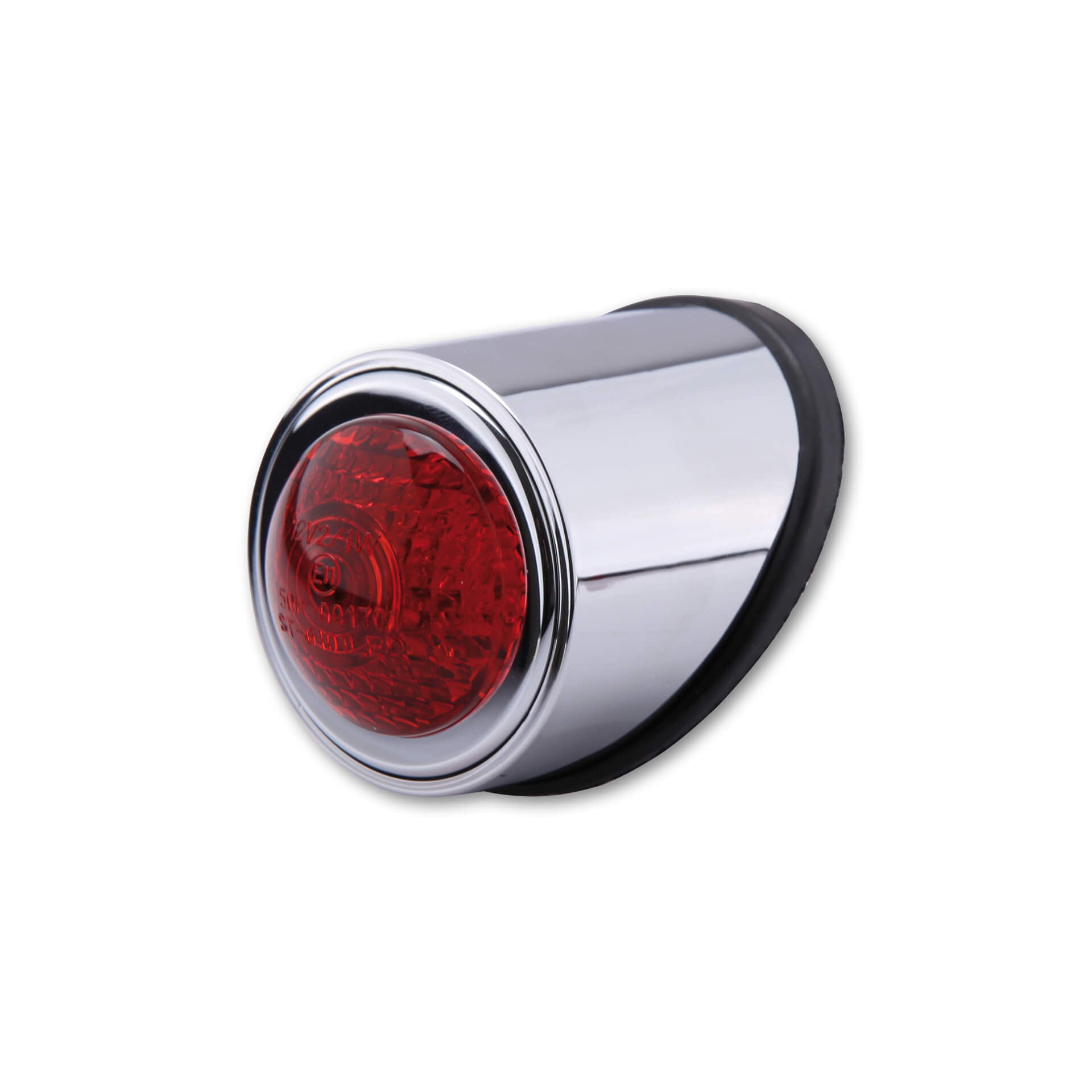 SHIN YO LED-Rücklicht OLD SCHOOL TYP1 rotes Glas E-gepr. - Kama Bike Parts