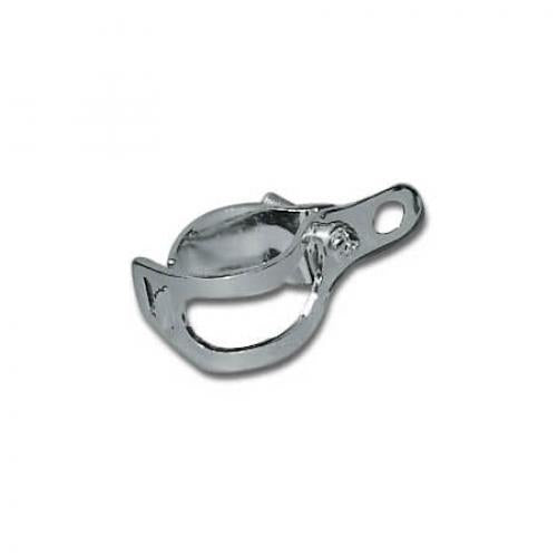 Blinkerhalter verchromt Rohrbefestigung 30-39mm - Kama Bike Parts