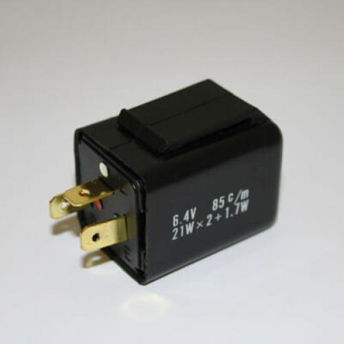 Blinkrelais 3 Pole elektronisch 6 V - Kama Bike Parts
