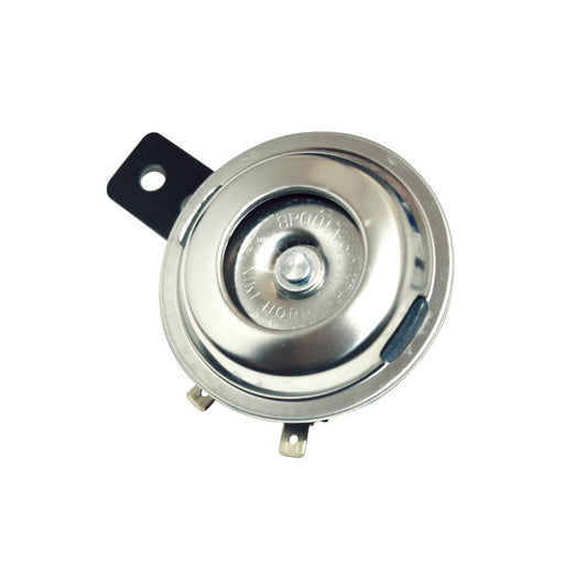 Edelstahl Hupe 12V 72 mm Durchmesser - Kama Bike Parts