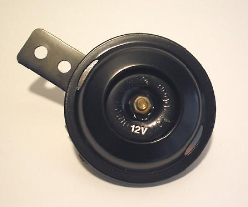 Hupe 12V schwarz 70 mm Durchmesser 100 dB - Kama Bike Parts