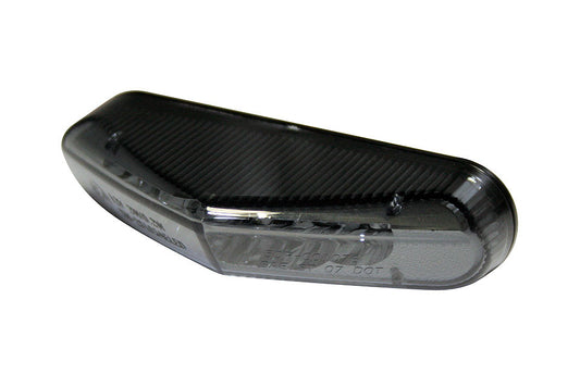 LED MINI Rücklicht getönt Kennzeichenbeleuchtung Enduro Cross Streetfighter - Kama Bike Parts