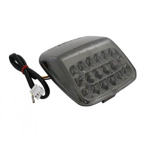 LED-Rücklicht getöntes Glas passend für Harley Davidson V-Rod 2002-2008 - Kama Bike Parts