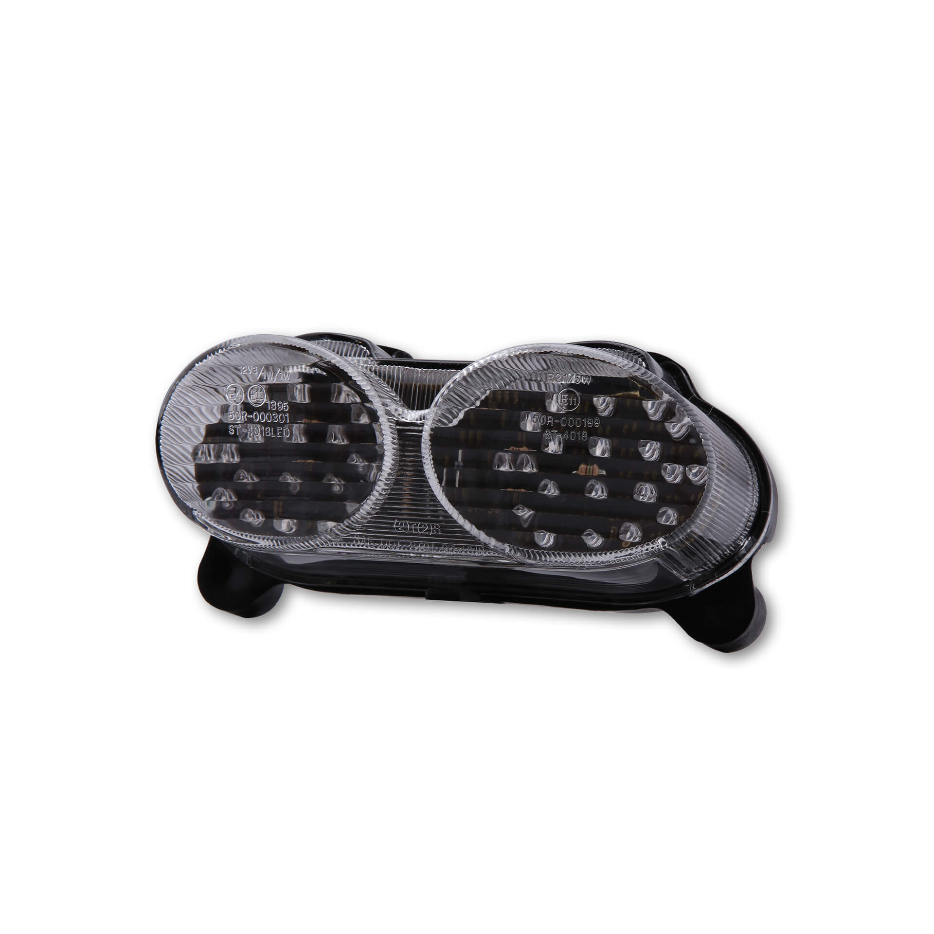 LED Rücklicht mit transparentem Glas passend für Kawasaki ZR-7S 2001-2003 - Kama Bike Parts