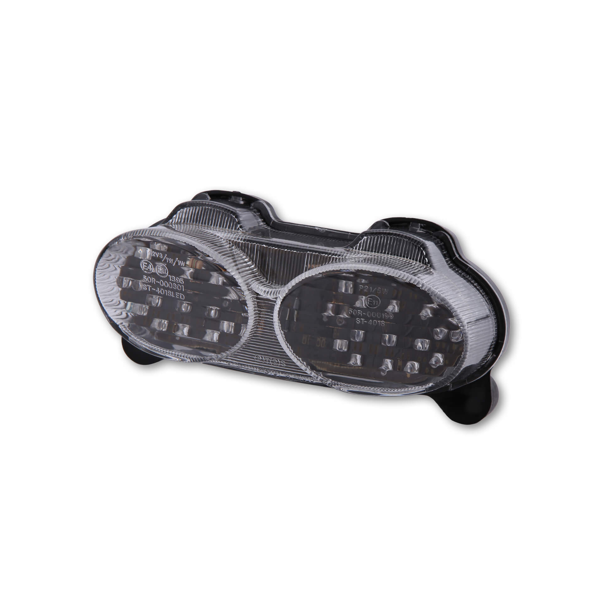 LED Rücklicht mit transparentem Glas passend für Kawasaki ZR-7S 2001-2003 - Kama Bike Parts