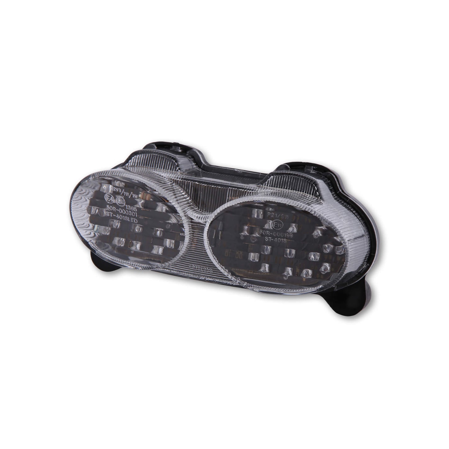 LED Rücklicht mit transparentem Glas passend für Kawasaki ZX-6R 1998-2002 - Kama Bike Parts