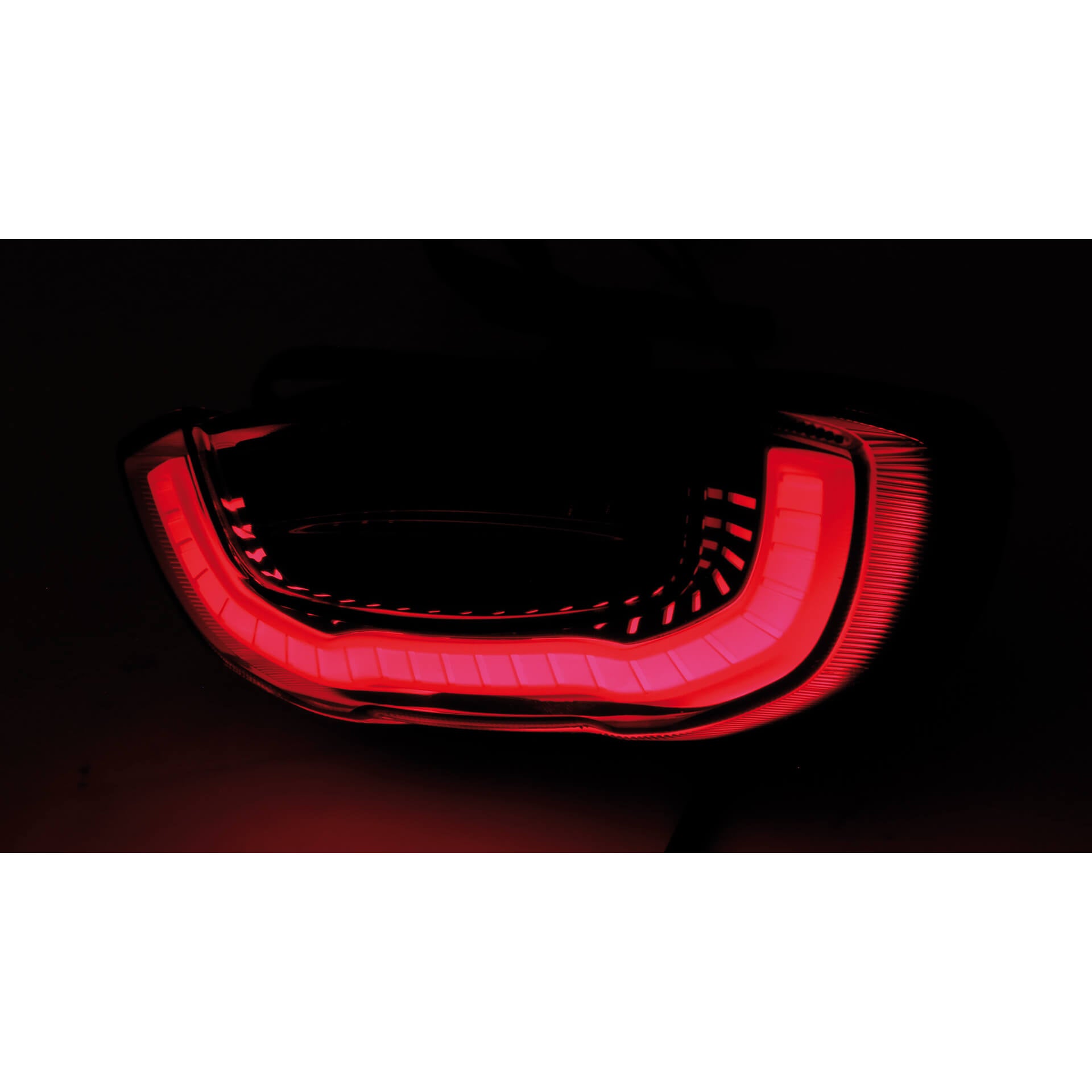 LED Rücklicht passend für Honda CB 650 Bj. 2018- Reflektor schwarz getönt - Kama Bike Parts