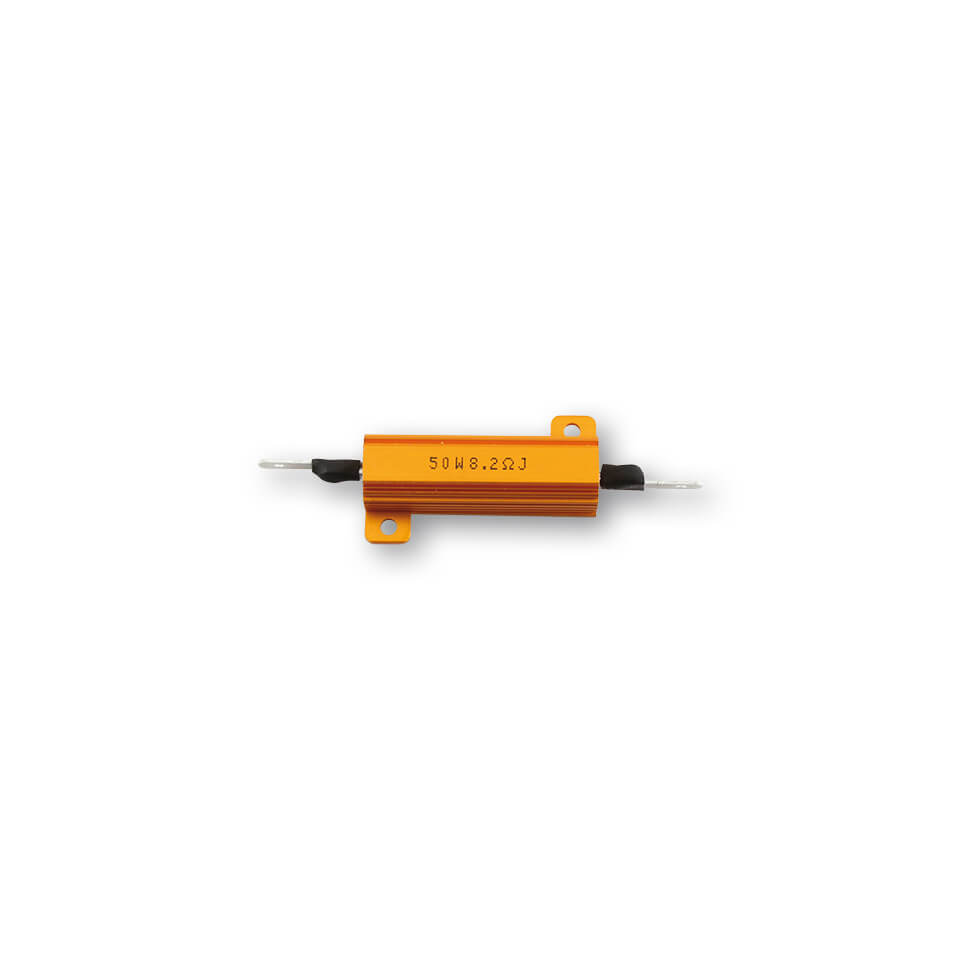 Leistungswiderstand für LED Blinker 8,2 Ohm 50 Watt - Kama Bike Parts