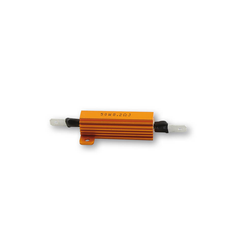 Leistungswiderstand für LED Blinker 8,2 Ohm 50 Watt - Kama Bike Parts