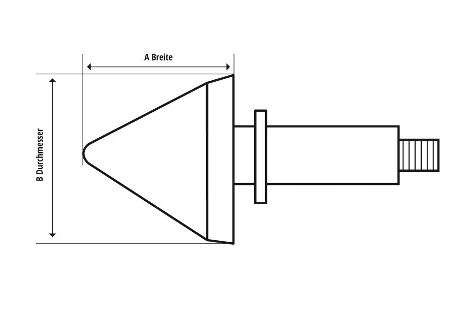 Lenkerendenblinker Ochsenaugenblinker Lenkerblinker Bullet 22mm 1"paar E-geprüft - Kama Bike Parts