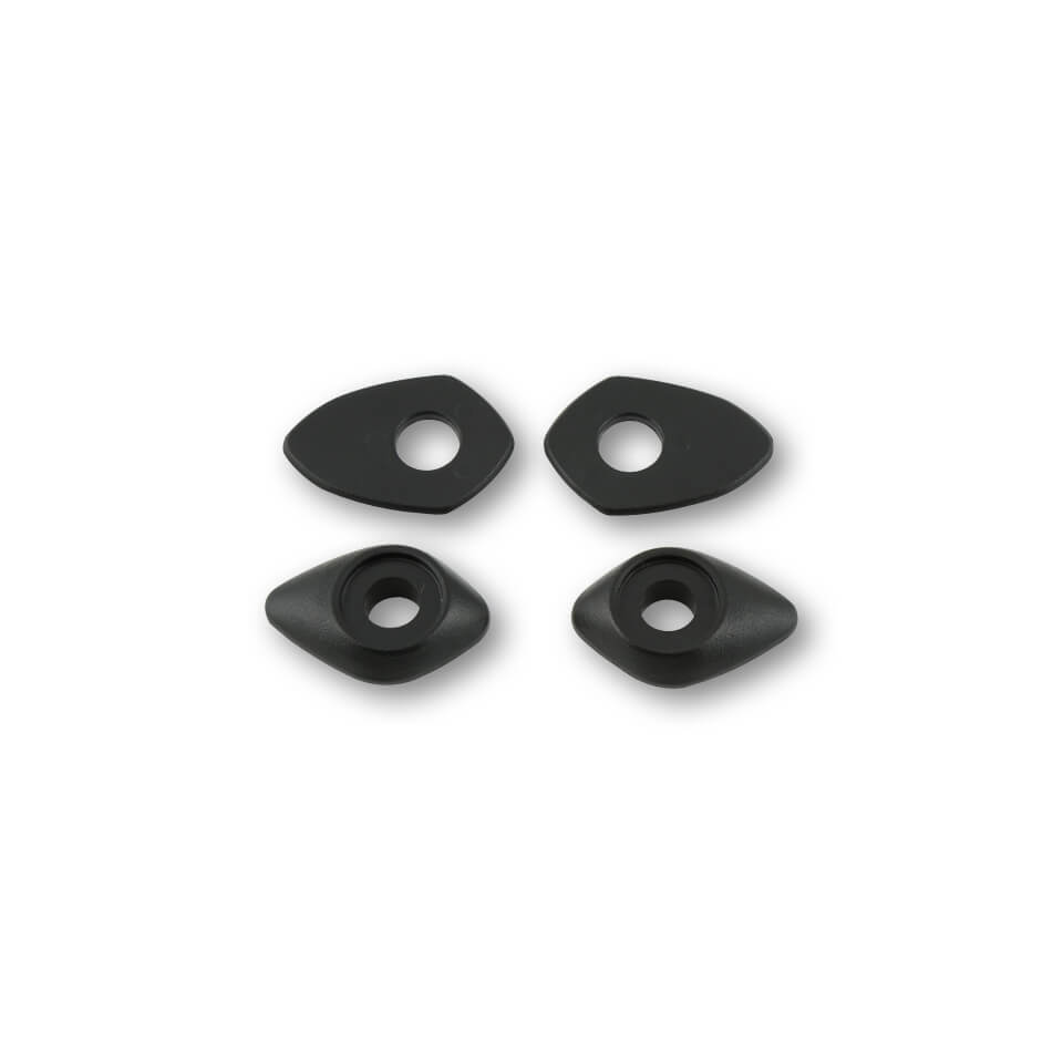 Montageplatten INDY SPACER für div. passend für Ducati MONSTER 696/796/1100/EVO Set - Kama Bike Parts