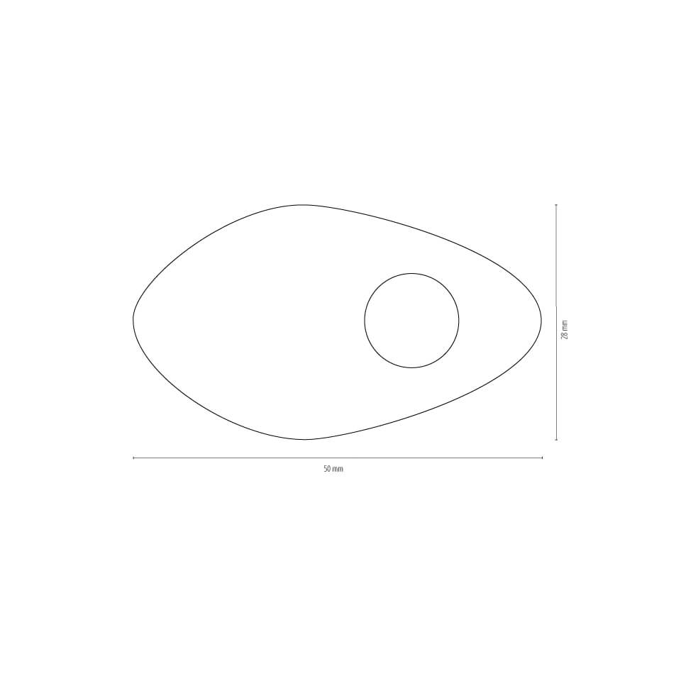 Montageplatten INDY SPACER für div. passend für Ducati passend für Honda Set - Kama Bike Parts