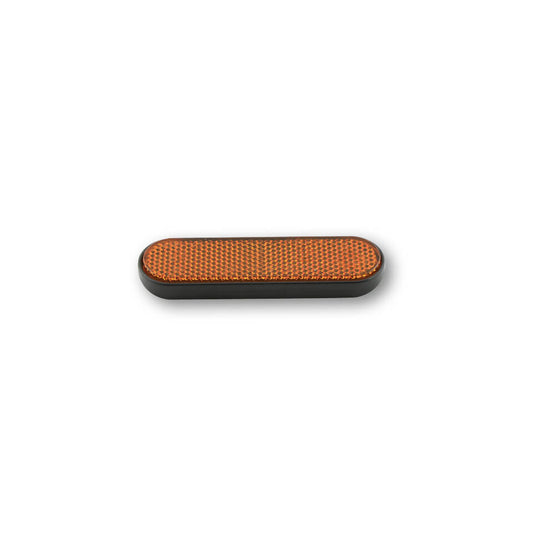 Reflektor gebogene Form gelb mit selbstklebender Folie - Kama Bike Parts