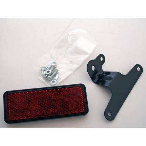 Rückstrahler mit Universalhalter 91,5 x 36 mm - Kama Bike Parts